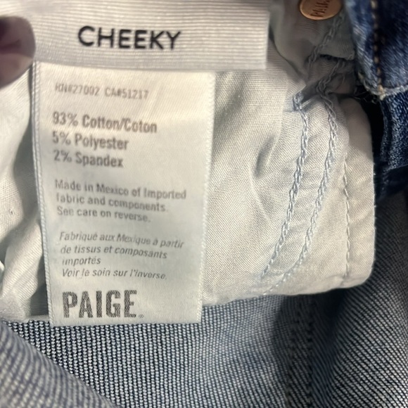 PAIGE JEANS SIZE 24 - Picture 5 of 6